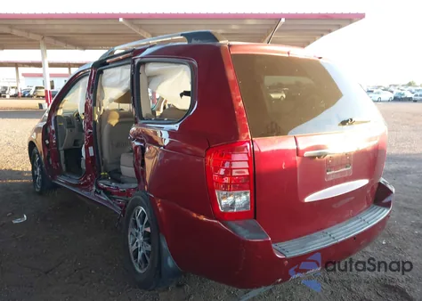 2014 Kia Sedona Lx z USA, uszkodzony, nr VIN KNDMG4C76E6587774